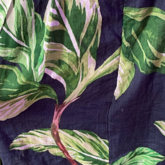 NWOT Tropical Ann Taylor Blue and Green Size 6P dress - Picture 10 of 10